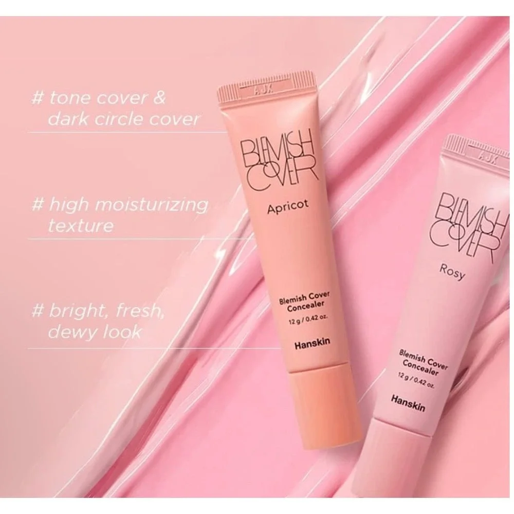 NEW Hanskin‎ Blemish Cover Concealer, Rosy